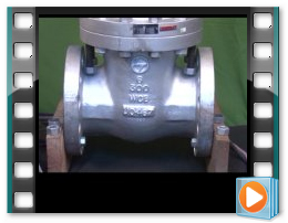 Rising-spindle-gate-valve